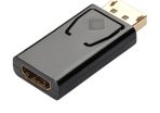 DisplayPort (Male) to HDMI (Female) UHD (2K/4K) - 3D Adapter Gold Plated (Brand New/Warranty)