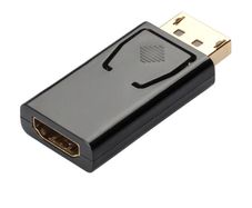 DisplayPort (Male) to HDMI (Female) UHD (2K/4K) - 3D Adapter Gold Plated (Brand New/Warranty)