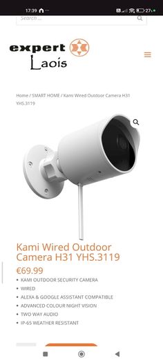 Yi Outdoor Camera