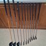 Ladies Golf Clubs.  Complete Matching Set Of Nickent Ladies Right Handed Golf Clubs in Very Good+ Condition. Image 6