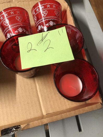 Tea light holders