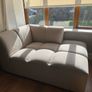 Beige Chaise Lounge - Sofa Section Image 4