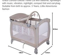 baby travel cot