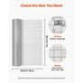 Hardware Cloth, 12.7 mm 1 x 20 m 0.8 mm Diameter Chicken Wire Fence, Hot-Dip Galvanized After Welding Metal Wire Mesh Roll, Garden Plant Welded Fencing Roll, Supports Poultry Netting Cage Fence Image 2