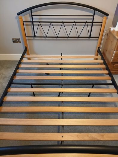 Free Double Bed stripped and ready for Transport