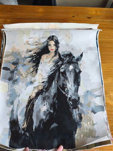 Canvas painting