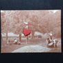 Collecting The Cider Apples For Bulmers 1908 Herefordshire - Museum of Cider Postcards Image 2