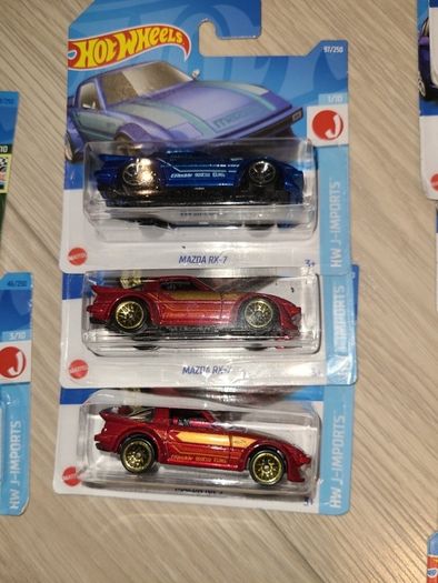 24 Japanese hotwheels