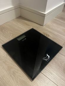 Camry Black Electronic Bathroom Scales