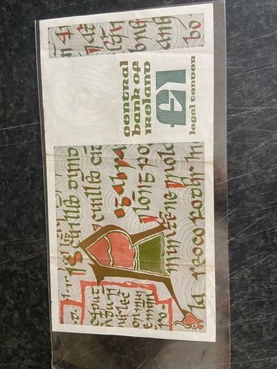 1 pound 1989 note