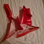 Red Pull Christmas Gift Bows X 2 Image 2