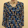 Navy Geo Kerry Dress Pala D,oro New With Tags Image 8