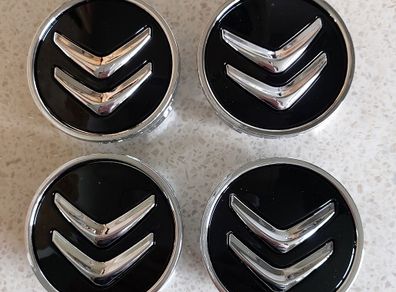 4 x Citroen Centre Caps - FREE POST