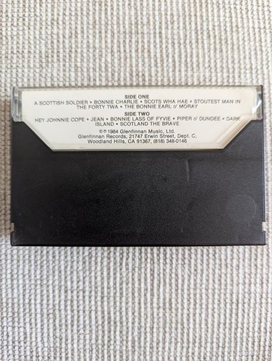Vintage Scottish Music Cassettes Bundle x3 - Alex Beaton, Alasdair Fraser & Highland Pipes