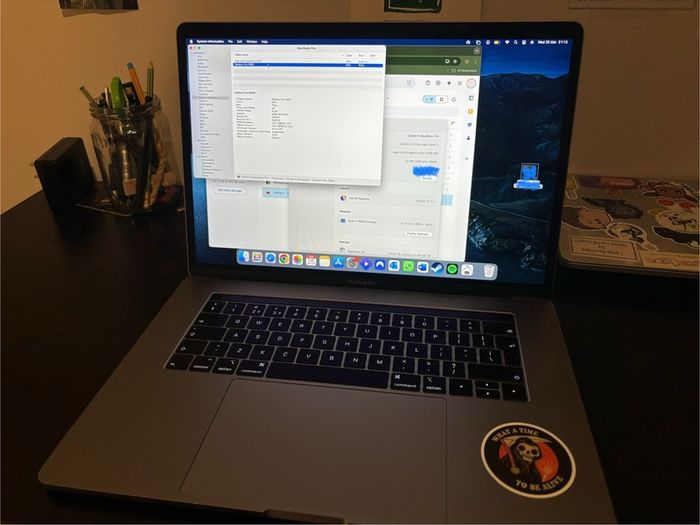 Macbook Pro 2018 15,1 i7 w/Radeon 560x 32GB 500GB