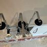 Martini Bar  Mancave Stand  Alcohol Liquor Optic Spirit Dispenser Image 3