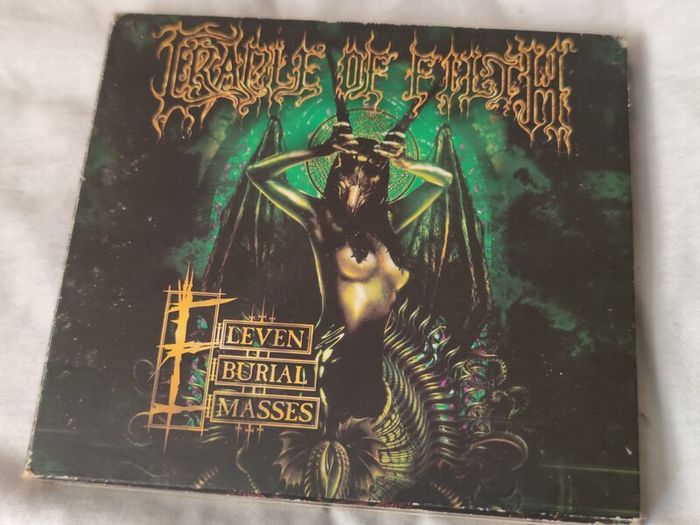 Cradle Of Filth 11 Burial Masses Cd & Dvd