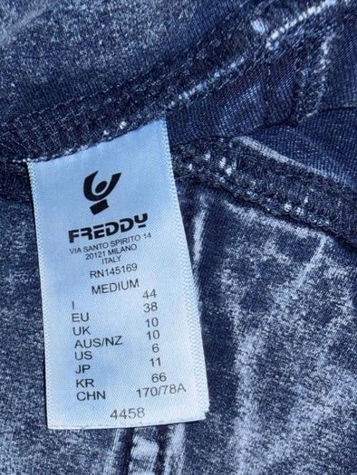 Freddy WR UP Denim 3 Button Full Length Stonewash  Sculpting Jeans  UK 10