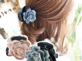 Lage Acrylic flower  Hair Claw Clips