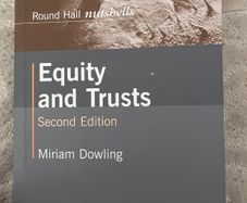Equity and trusts nutshells book
