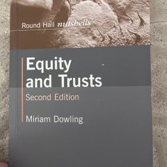 Equity and trusts nutshells book