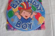 Large Birthday Boy Badge for Sale