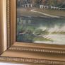 Art - Vintage Oil on Board  ( C. Reilly) Image 6
