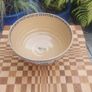Beautiful Nicholas Mosse Large Bowl in the Popular but Discontinued Kilfane Rose Pattern, Circa 1996-2004 Image 3