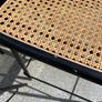 3 Jort Counter stools - wood and rattan Image 4