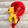 My Little Pony G4 Wedding Flower Fillies Apple Bloom approx. 7 cm. Used Please see photos Image 3