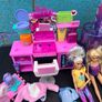 6 Barbie Dolls + Vanity Set + Clothes Image 3