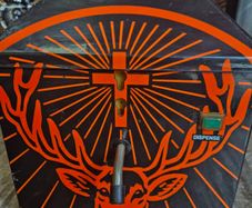 Early jagermeister 3 bottle cooler and dispenser model  j99e