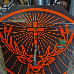 Early jagermeister 3 bottle cooler and dispenser model  j99e