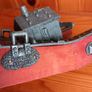 Collection of 3 heavy vintage decorative canons Image 4