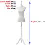 New Womens Tailors Bust Dummy (White) - FREE Delivery Image 6