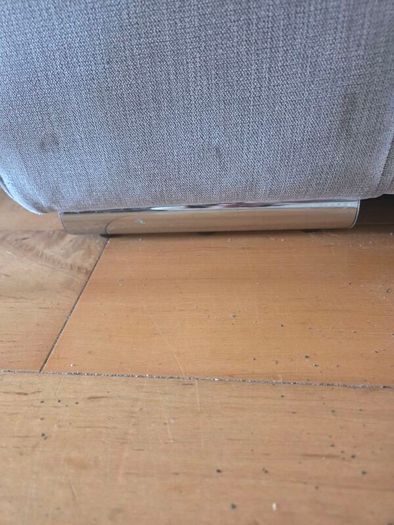 Comfy grey 4 seater sofa