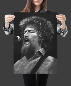 Luke Kelly A3 Art Print