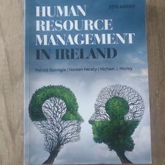 Human Resource Management in Ireland 5th Edition