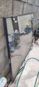 Triple glazed window pane,  I think 67" x  48"