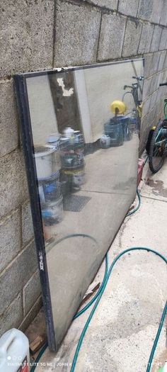 Triple glazed window pane,  I think 67" x  48"