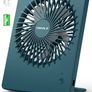 USB Desk Fan, 2000mAh Portable USB Fan 3 Speeds Rechargeable Mini Fan Battery Fan Last 4-16hrs, 180 Degree Adjustable Table Cooling Fan 30dB Silent Fan for Bedroom, Office, Library, Travel (FREE POSTAGE) Image 4