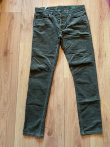 Mens Corduroy United colours of Benetton Trousers size 48