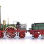 Adler Steam Train Wooden Model Kit Image 6