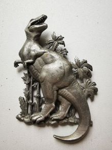 Dinosaur Brooch by JJ Jonelle. Vintage T Rex