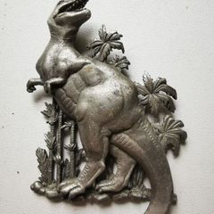 Dinosaur Brooch by JJ Jonelle. Vintage T Rex