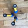 3 Pcs Plastic Blue/yellow Juggling Clubs of beginners Image 3