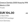 Greece USA WORLD CUP 1994 Coin Cover Vintage Image 3