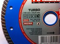 main image for ad 7", 180mm diamond blade, disc for re-inforced concrete