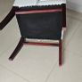 white leather chair Image 9
