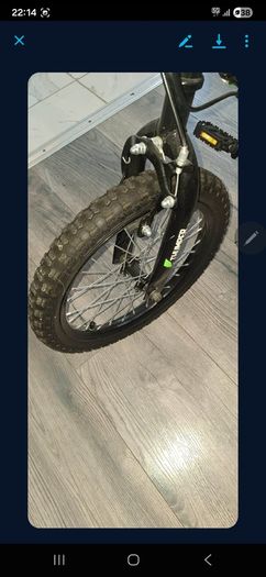 16 Inch Moto X Motocross- Style Bike Green